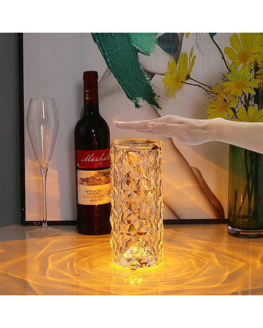 Kryształowa lampka LED zmieniająca kolory