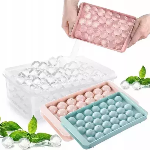 Pojemnik na lód forma kostki lodu kulki 2